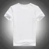 Soft fabric for print New blank white t shirt for sublimation print plain sublimated t shirt