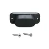 Magnetic Concealed Gun Pistol Holder Holster Under Desk Table Door Bed Gun magnet Load capacity 25lbs black