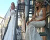 2020 Berta Mermaid Bröllopsklänningar Baklösa Sweep Train Lace Applique Illusion Sexiga Bohemian Bröllopsklänningar Plus Storlek Bröllop Klänning Topp 4438
