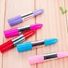Niedliche Lippenstift-Kugelschreiber Kawaii Candy Color Kunststoff-Kugelschreiber Neuheitsartikel Briefpapier Kostenloser DHL