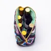 Essential Oil Bottle Pouch Portable Canvas Printing 15/10ml Roll On Bottle Bag Travel Organizer(Packing 8/10pcs Bottles)