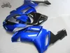 Motorcykel Fairings Bodykit för Kawasaki 2007 2008 Ninja ZX-6R ZX6R 07 08 ZX 6R Mörkblå ABS plast Kinesisk Faäkning