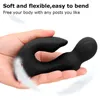 Brinquedos sexuais para homens massageador de próstata vibrador plugue anal rabo anal giratório remoto sem fio carregamento USB produtos adultos para homens CY200520