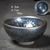 tea cup blue kirin meditation - brocade ceramic silver master tea bowl kung fu tea tool individual single cup Blue unicorn bifang - phoenix