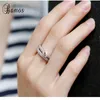 Marka żeńska mała okrągła pierścionek Pierścień Diamentowy Pierścień Moda Whiterose Gold Gold Biżuteria Obietnica Pierścionki zaręczynowe dla kobiet2542009