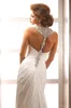 Sparkling Halter Crystal Beading aftonklänningar slits ärmlös veck sjöjungfru lång chiffong formell prom party klänningar4702278