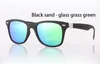 Gafas de sol de alta calidad al por mayor para mujer Diseñador de la marca Bisagra de metal Gafas de sol de moda espejo lentes de vidrio uv400 con estuches y etiquetas al por menor