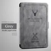 Dla Amazon Kindle PaperWhite Case Szokoodporne Retro Deer Wzór PC Skórzana Pokrywa Dla KPW Pokrywa Inteligentna Stojak Tablet Shell Dla Kindle558 / 658