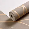 Nie tkane tapety 3D Roll nowoczesny prosty styl Surface Striped Beige Tapet Desktop Tapeta20787658370