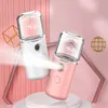 USB-Gesichtssprühflasche, Lade-Nano-Gesichtsdampfer, tragbarer feuchtigkeitsspendender Gesichtssprüher, Hautpflege-Tools, Schönheit HHA1379