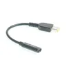 USB-C Type-C Kvinna till Slim Tip Power Cable fungerar med för Lenovo 65W Slim Tip Laptops