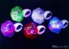 Leuchtender Ring Kunststoff-Fingerlicht Blendende coole Handverzierungen Partyzubehör Aktivitätsstütze Spielzeug Dehnbar Kleines Geschenk 1 95hlC1