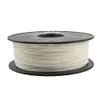 Freeshipping premium kwaliteit nylon filament voor 3D-printer Duurzame slijtvaste 3D-printmaterialen witte kleur