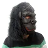 Maschera Gorilla Nera Maschera di Carnevale di Natale di Halloween Maschera per Animali in Lattice Ecologica Quattro Copricapo REGALO per Feste