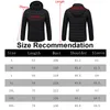 S-4XL USB Electric Heated Jackets Mens Down Cotton Winter Outdoor Women Coat Heating Hooded Jacket Warm Thermal Clothing Skiing