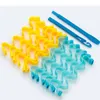 Haarrollers Magic Curling Bar Water Ripple Wave Stick 12 stks / set Kappersgereedschap