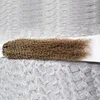 モンゴル変態巻き毛マイクロループリングヘアエクステンション100gループマイクロリングヘア1g / s 100g /パック100％ヒトマイクロビーズリンクリミーヘア
