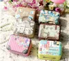 1Pc 755535cm Europe Style Vintage Suitcase Shape Candy Storage Box Wedding Favor Tin Box Sundries Organizer Container13036162