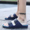 free shipping Original Designer men Summer Sandals black blue red Anti-slipping Quick-drying slipper Soft Water Shoes light beach flip flops