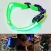 2019 USB charge LED collier de chien Anti-perte éviter collier d'accident de voiture pour chiens chiots conduit LED fournitures produits pour animaux de compagnie S M L XL279K