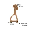 Beech Wooden Giraffe Teether Animal Shaped Baby Teethers Infants Teething Toys Baby Accessories For Baby Necklace Making5487073