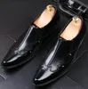 Men dress shoes breathable Leather Loafers Office Shoes For Man Driving Moccasins Comfortable Slip on Fashion Shoe