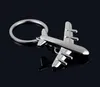 Avion en métal porte-clés Mini avion porte-clés modèle d'avion porte-clés avion porte-clés pour voiture sacs cadeaux