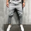 MENS JOGGER Fashion Pants Ny Solid Color Straight Casual Byxor Slim Fitness Long Pants Size S-2XL