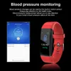 1 PC ID115 mais tela colorida Smart Bracelet Pedômetro Relógio Fitness Watch Running Walker Tracker Coração Pedômetro Smart Band2998150