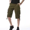 Heren shorts Heren dhgate vracht Solid kleuren Casual broek met zakken atletisch kort mannelijk buitenstrandbord