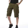 Short masculin Mens Dhgate Cargo Couleurs solides Pantalon décontracté avec poches Athletic Short Male Outdoor Beach Board 62