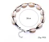 Nowa Cowrie Naszyjnik Naszyjnik Natura Plaża Shell Instrukcja Choker Naszyjniki Bohemia Collar Collier Kobiety Moda Plaża Biżuteria