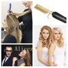 Elektryczne prostownicy do salonu afro proste prostowanie włosów Kobiety kobiety Ceramiczne Różdżka Curling Irons Lekkie 9071030