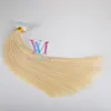 VMAE Double Drawn Brazilian Straight 40Pieces/Pack 100g 120g Blonde Natural Color 12 to 26 InchTape in Hair Extension