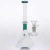 Specialdesign Glas Bong Gratis Typ Glas Vattenrör Kall Känsla Heady Rökning Hookahs Recycler Oil Rigs med skål 100% Real Image