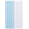 Crayons deli 12 boîtes Élèves de l'école primaire 2B Règle écrivant un crayon avec une échelle bleu rose pour filles garçons de papeterie cadeau 5814211675016
