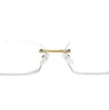 Чтение очки Анти Синий Свет Портативный Rimless Читатели Унисекс-Adult