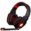 G4000 casque de jeu 2.2M son stéréo filaire casque fil Microphone LED réduction du bruit pour Smartphone PC ordinateur