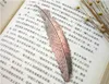 DIY Cute Kawaii Black Butterfly Feather Metal Bookmark for Book Paper Creative Items Lovely Korean Stationery Gift DLH422