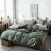 S1905014 Comfortable Bedding Set King Duvet Cover Set Luxurous Home Textile Summer Quilt Nordic Style Queen King Size