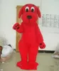 2019 Factory Sale Hot Red Dog Clifford Mascot -kostuum Geschikt voor de verschillende festivals EMS gratis verzending