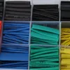 Freeshipping 530PCS / Parti 2: 1 Värmekrympslang Halogenfri rör Sleeving Wire Wrap Cable med låda