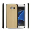 Belle coque de téléphone en bois + TPU pour Samsung Galaxy S7/S7EDGE couverture en bambou en bois en caoutchouc souple S9 S8 PLUS Note8 Note 9