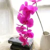 Artificial Flowers Real Touch Artificial Moth Orchid Butterfly Orchid for New House Home Wedding Festival Decoration Silk Flowers Orchids