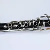 New MARGEWATE Clarinet 17 Keys G Tune Clarinet Bakelite or Ebony Wood Body Sliver Keys High Quality With Case Free Shipping