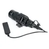 Tactique M300B MINI Scout Light Chasse en plein air M300 Lampe de poche 400 lumens Lampe de poche LED Lanterna Comstant Sortie momentanée avec interrupteur arrière