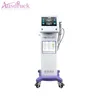 EU 세금 무료 Hydra Dermabrasion Microcurrent Y Shpe Facial 초음파 치료 냉각 핫 마사지 미용 장비 CE