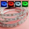 12V 24V 5050 SMD RGB LED Flexibel Strip Ljusband IP68 Vattentät Utomhus Dunkterbar under vatten 60Llds / m Flera färgväxling Jul