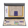 Tablero táctico de entrenamiento de baloncesto, tablero de estrategia de baloncesto profesional, portapapeles para entrenadores + marcador de borrador seco