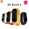 Xiaomi mi banda 6 pulseira inteligente 4 tela de toque colorida miband 5 pulseira fitness blood oxig￪nio rastrear freq￼￪ncia card￭aca monitorsmartband band de fro7494923
